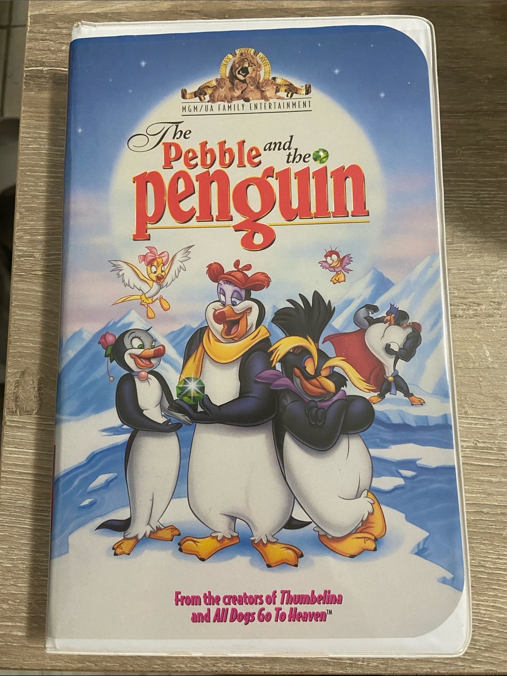 The Pebble and the Penguin (VHS 1995, Clamshell) Martin Short, Annie Golden